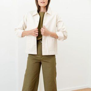 Tribe Alive White Chore Jacket